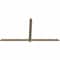 Ekena Millwork Eugene Smooth Timber Gable Bracket, Douglas Fir, 84"W x 42"H x 1 1/2"D x 3 1/2"F, 12/12 Pitch GBW084X42X0204EUG00SDF - alternate 3
